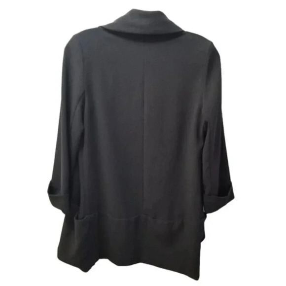 Wilfred Chevalier Jacket Oversized Open  Blazer Dark Grey 2 - Picture 4 of 10